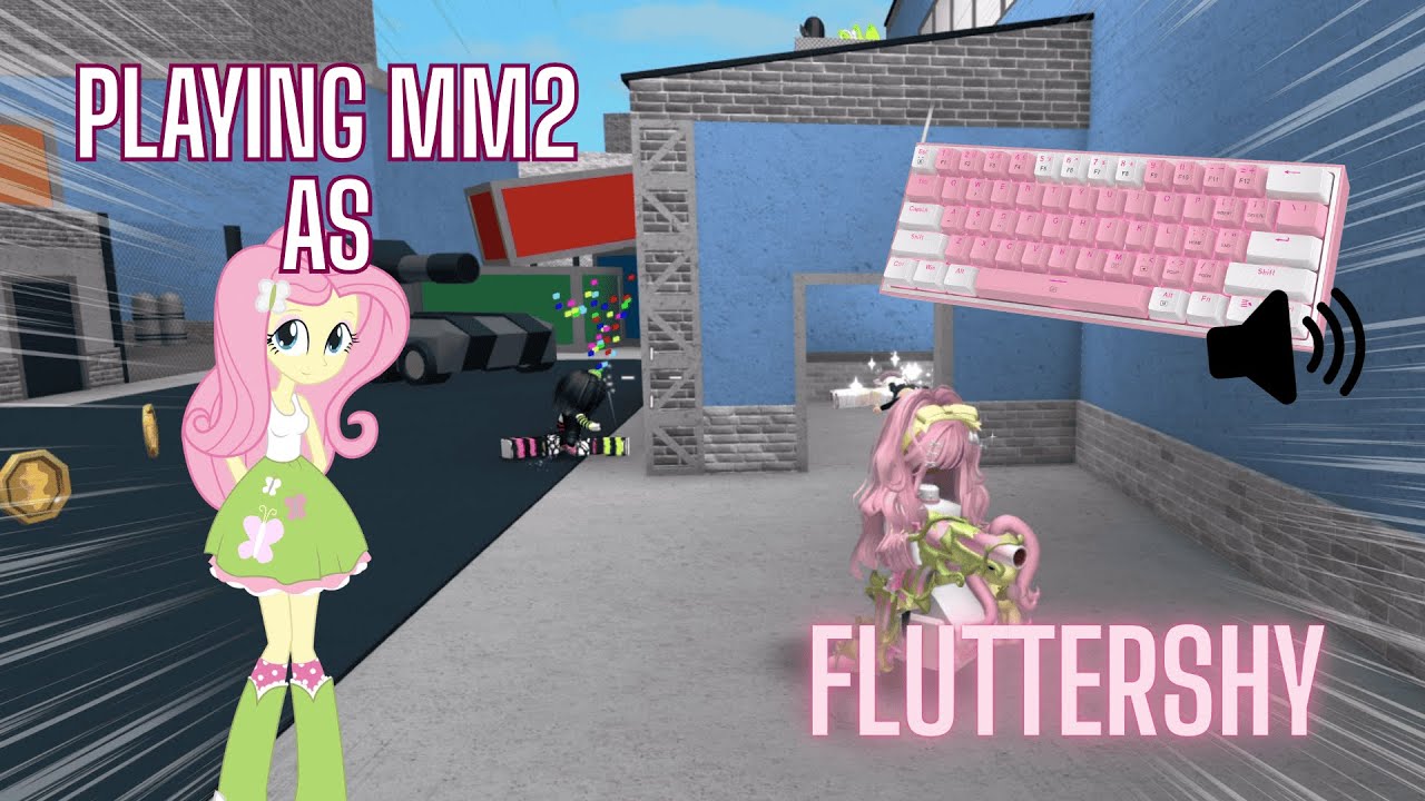 FLUTTERSHY DESTROYS MM2 TEAMERS + GAMEPLAY...