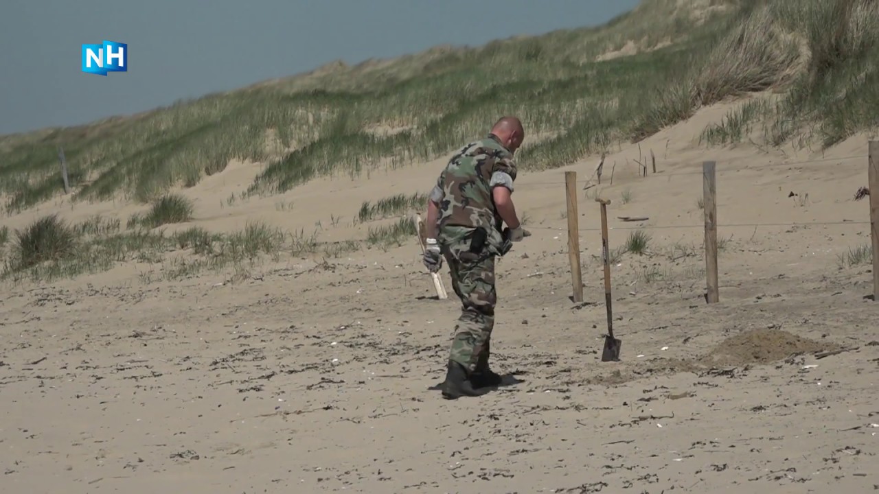 Bommenvinder krijgt steun voor oproep: onderzoek nodig naar granaten op strand Den Helder
