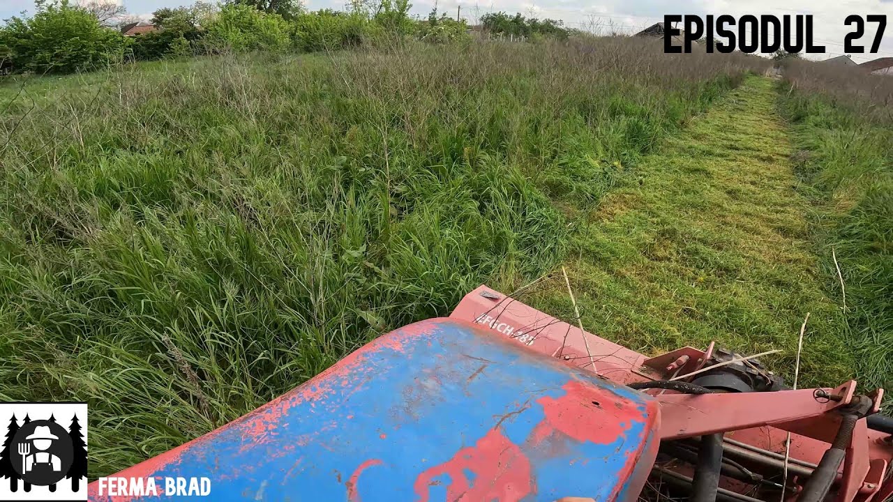 La Tocat buruieni cu Tractorul UTB 445