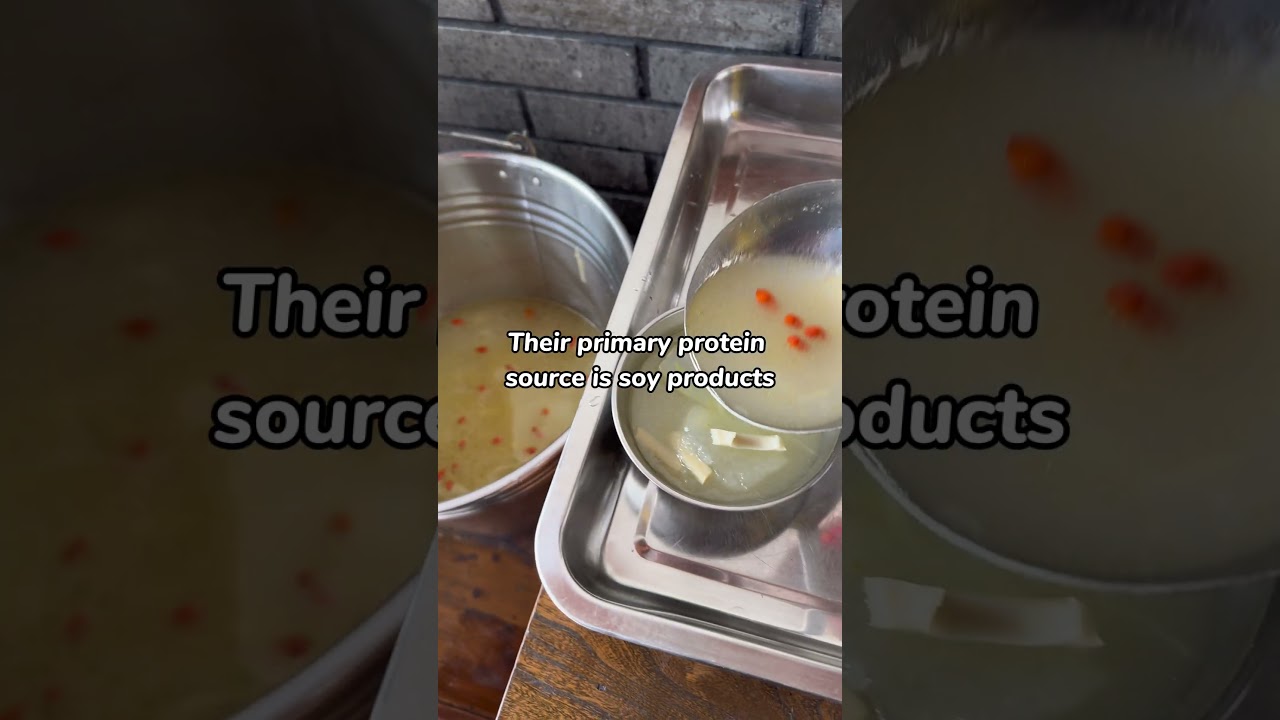 Chinese monks‘ lunch