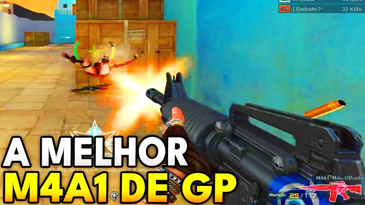 JOGUEI COM A MELHOR M4A1 DE GP? (CROSSFIRE BRASIL)