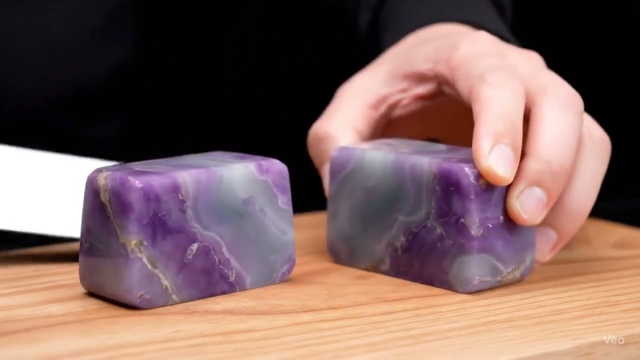 Cut some gemstones and gold. #decompressionvideo #decompression ##extremecomfor# stressreliefvideo