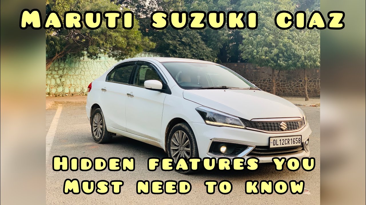 Must know hidden features of your CIAZ CAR | CIAZ Hidden Features    #ciaz #maruticiaz