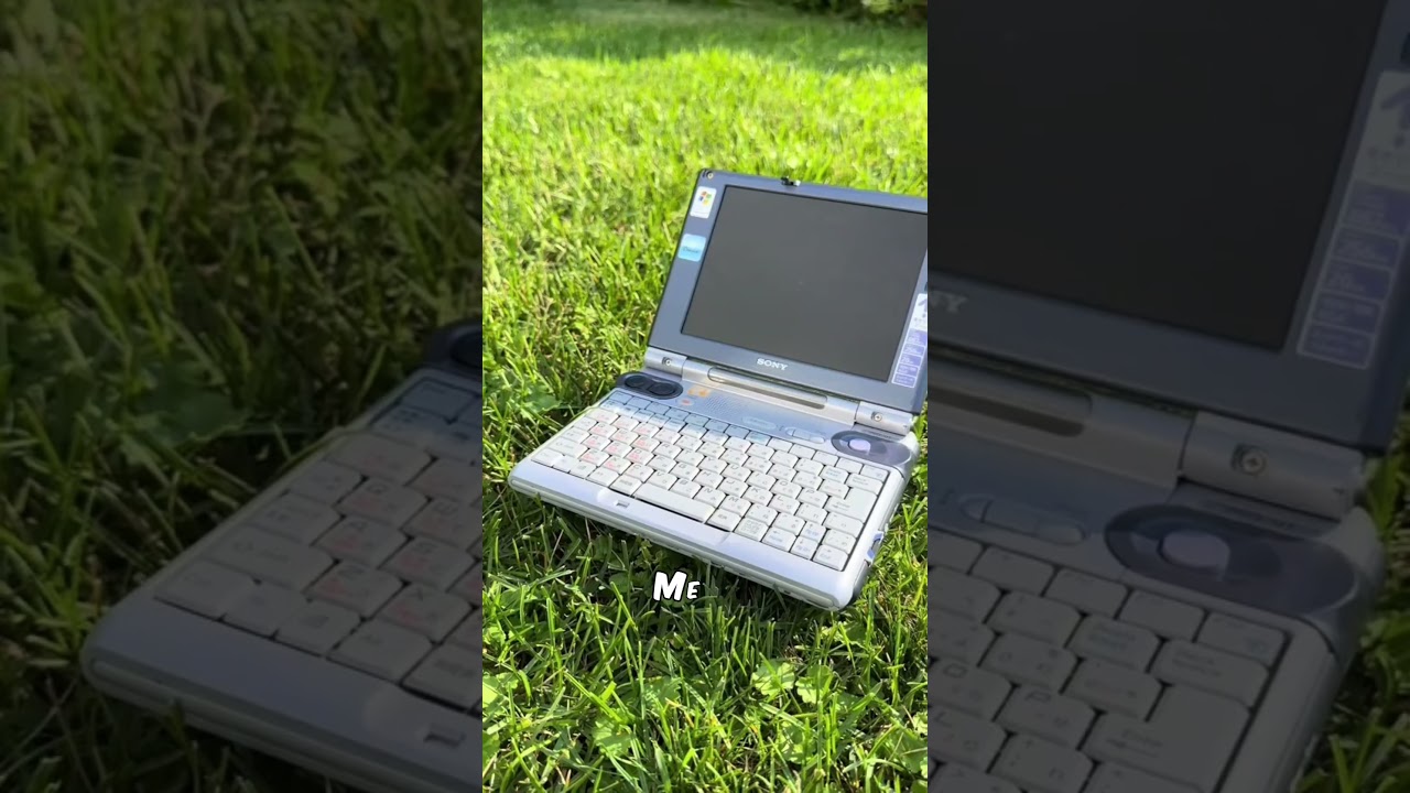 The 2002 Sony Vaio PCG U1 is remarkably tiny!