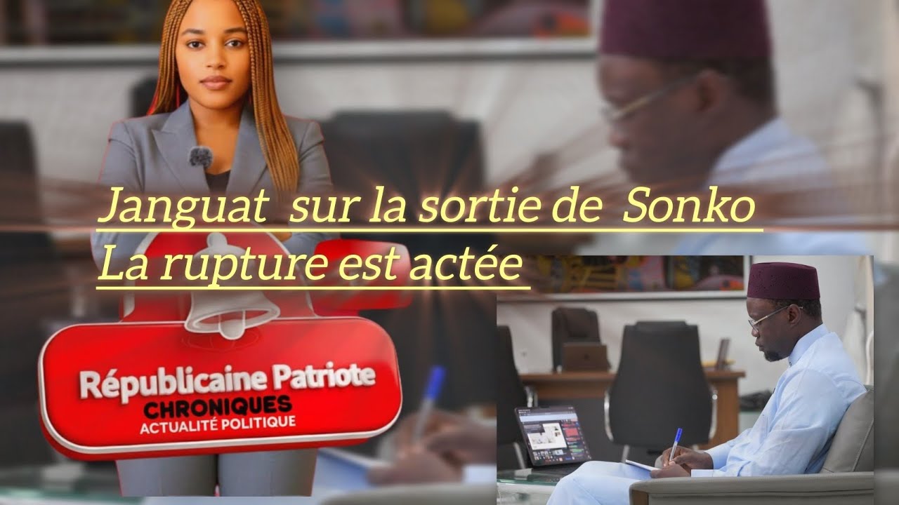 La rupture entre Diomaye et Sonko est actée 