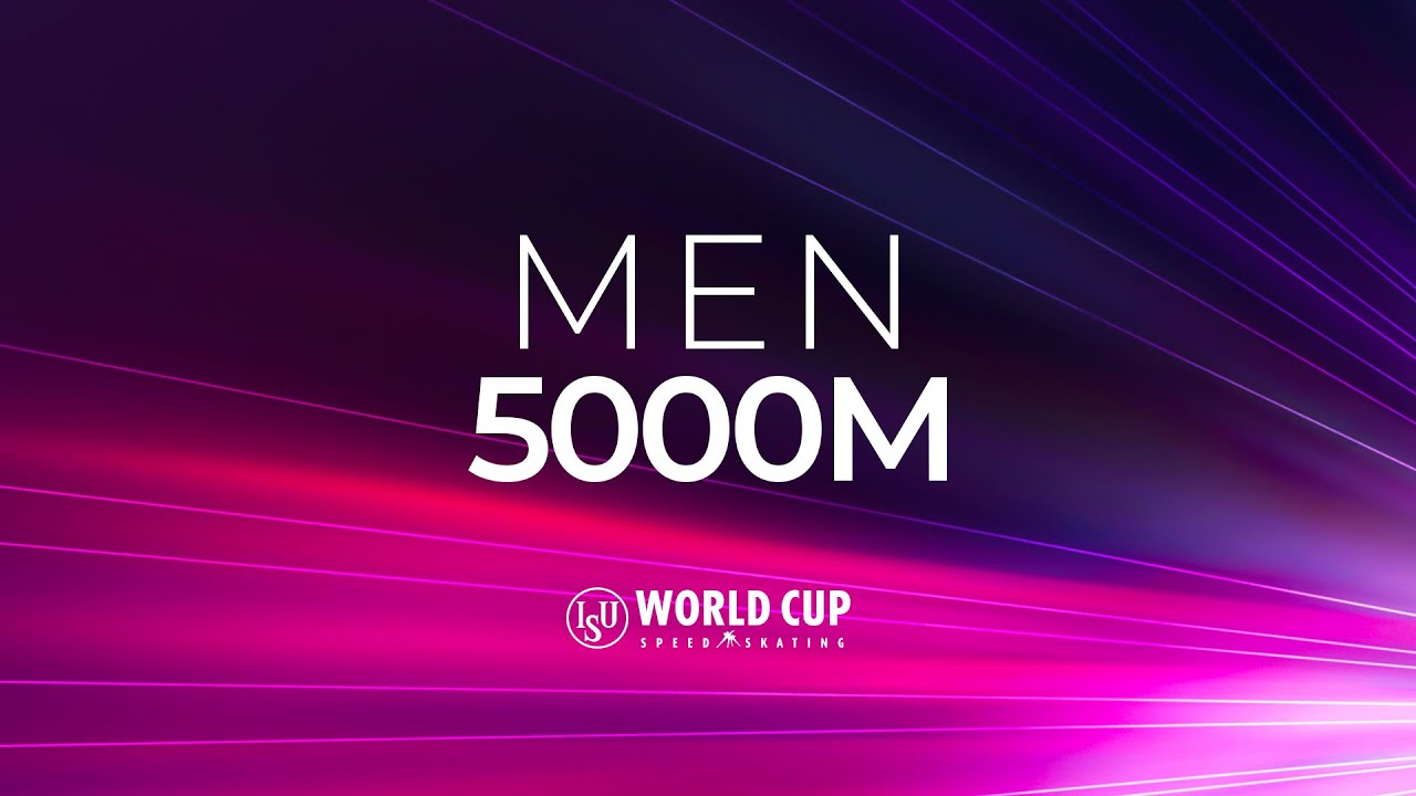 Nils van der Poel (SWE) | 5000m M | ISU World Cup Speed Skating | Salt Lake City | #SpeedSkating