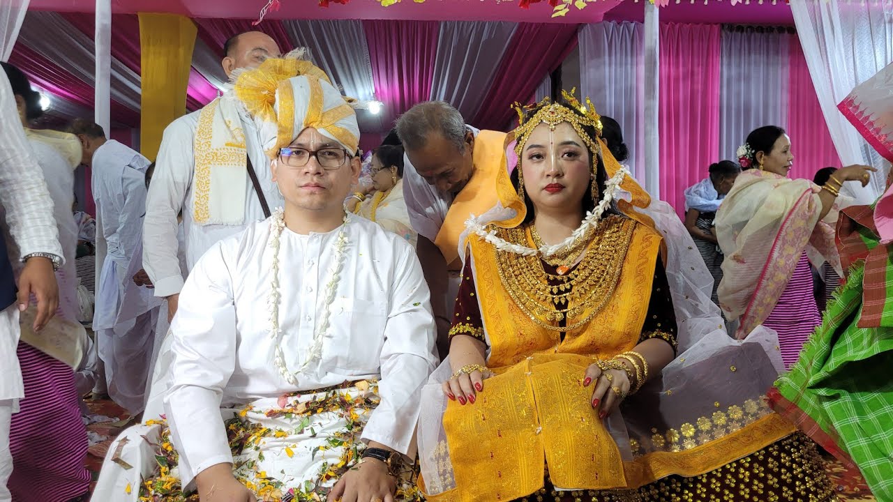 Keisham Eshan Singha (ACS) Weds  Khumanthem Rumila Singha || Venue : Borkhola Pt-3, Dhumkar, Cachar