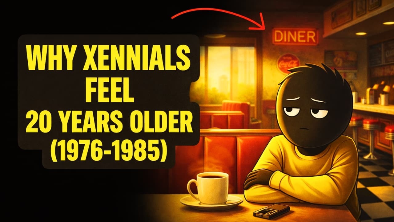 Psychology of Xennials: Why You Feel Older Than You Are.