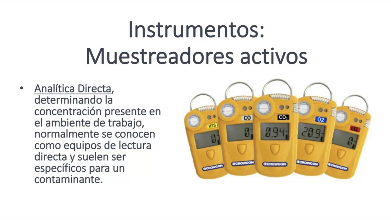 Métodos de Muestreo Contaminantes Químicos