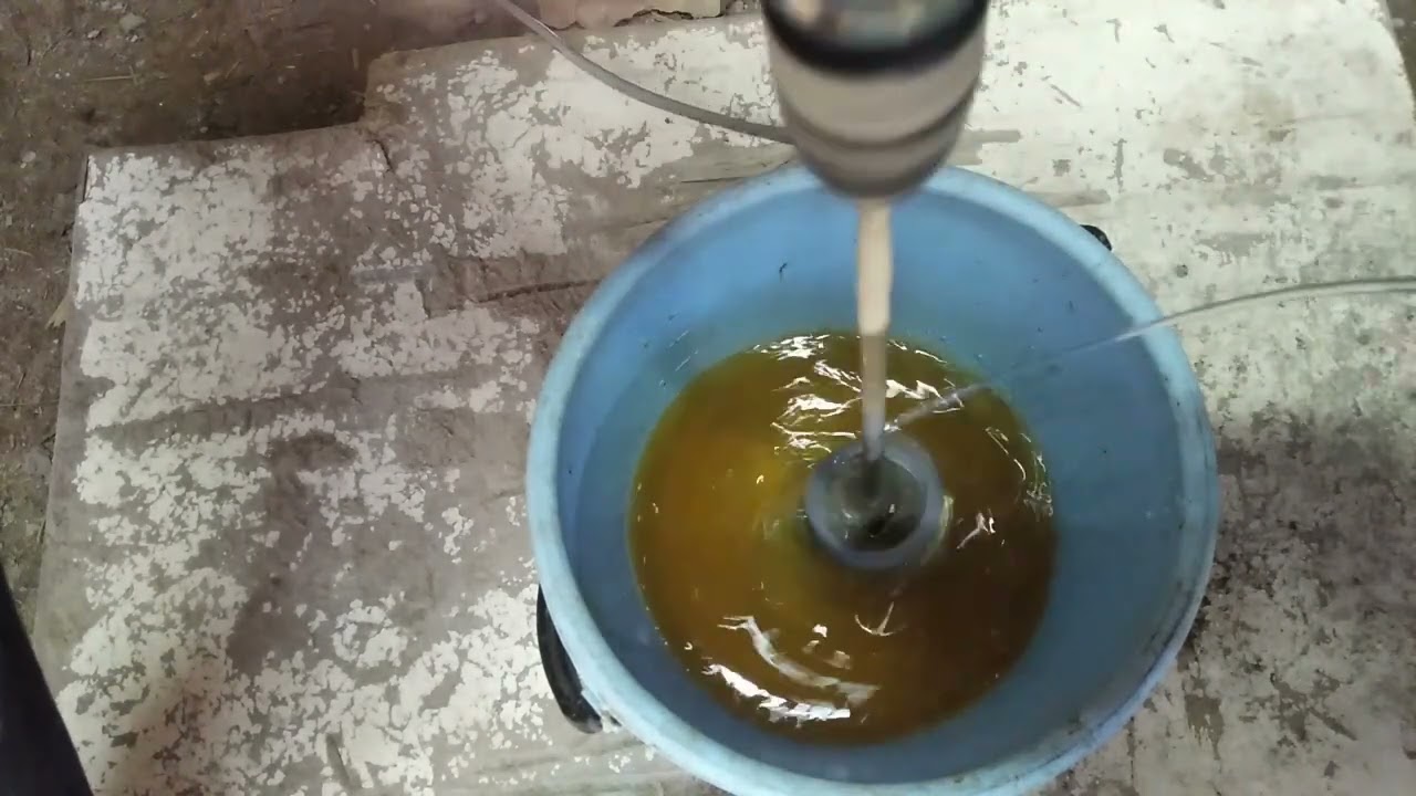 приготовления смазки для производства тротуарных плиток