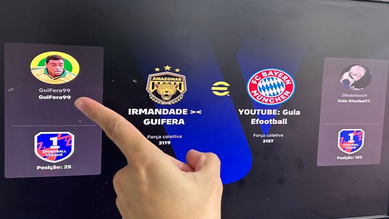 🎮GuiFera BI CAMPEÃO MUNDIAL VS Guia Efootball - eFootball 24