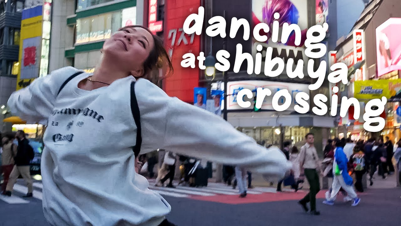 I danced in the middle of Shibuya Crossing for an HOUR...