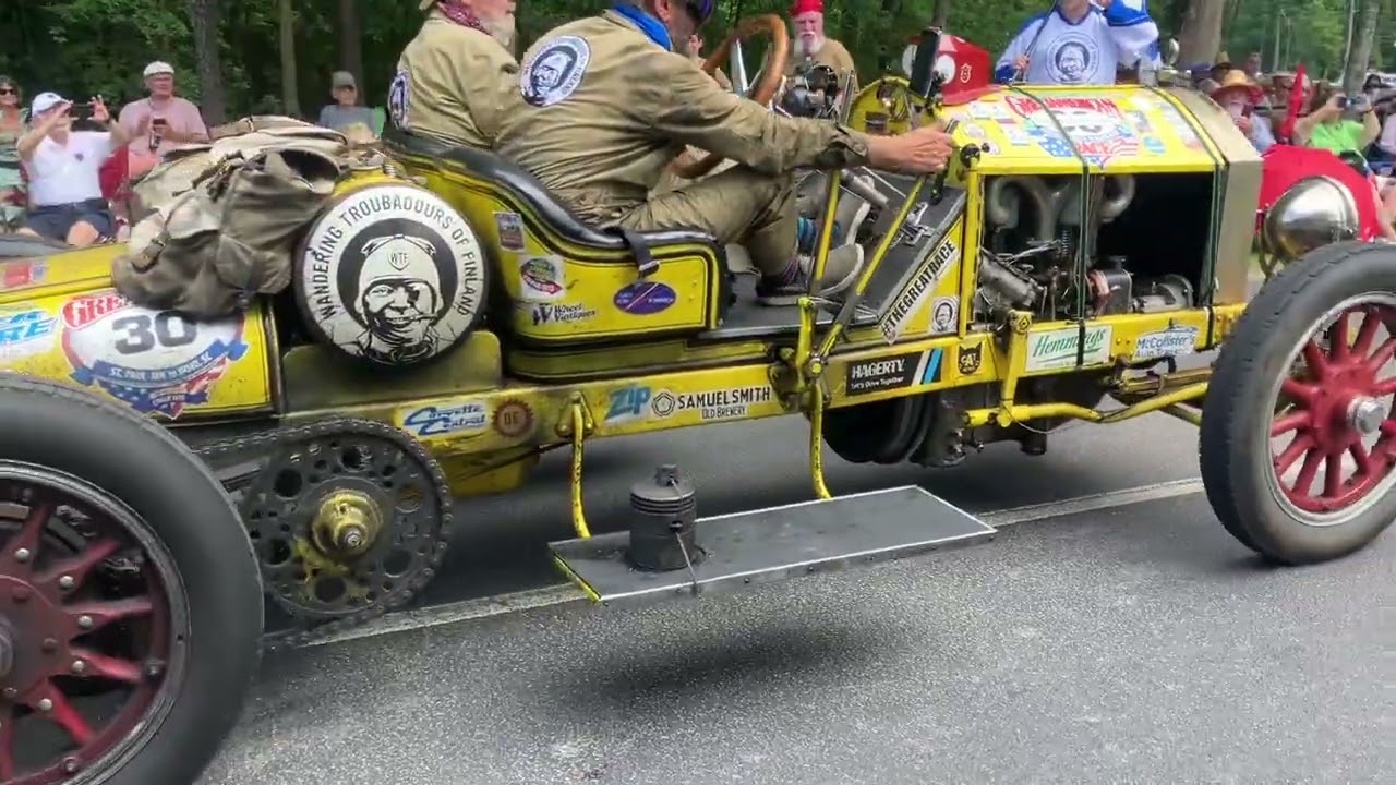 Hemmings Great Race 2025 finish line