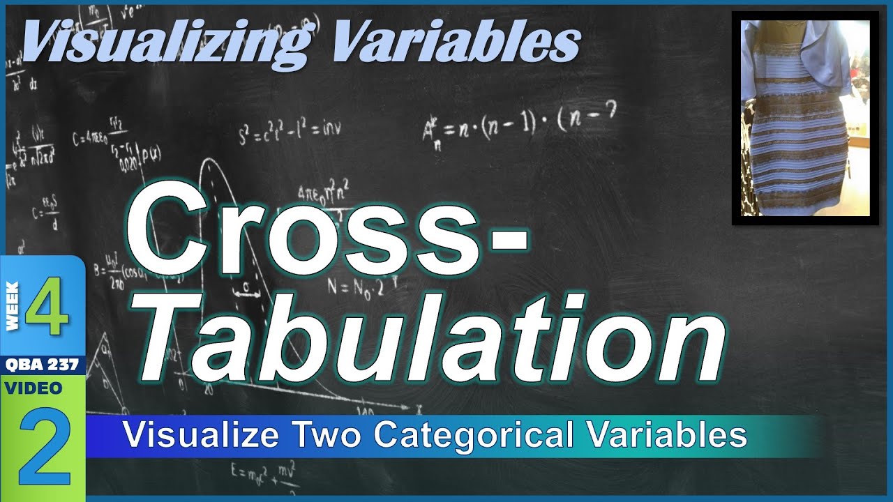 CROSSTABULATION: Visualize Two Categorical Variables (4-2)