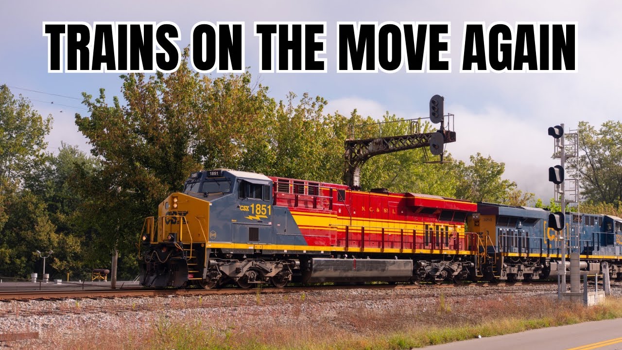 Chasing History: CSX Heritage Engine & Classic C&O Signals in Action!