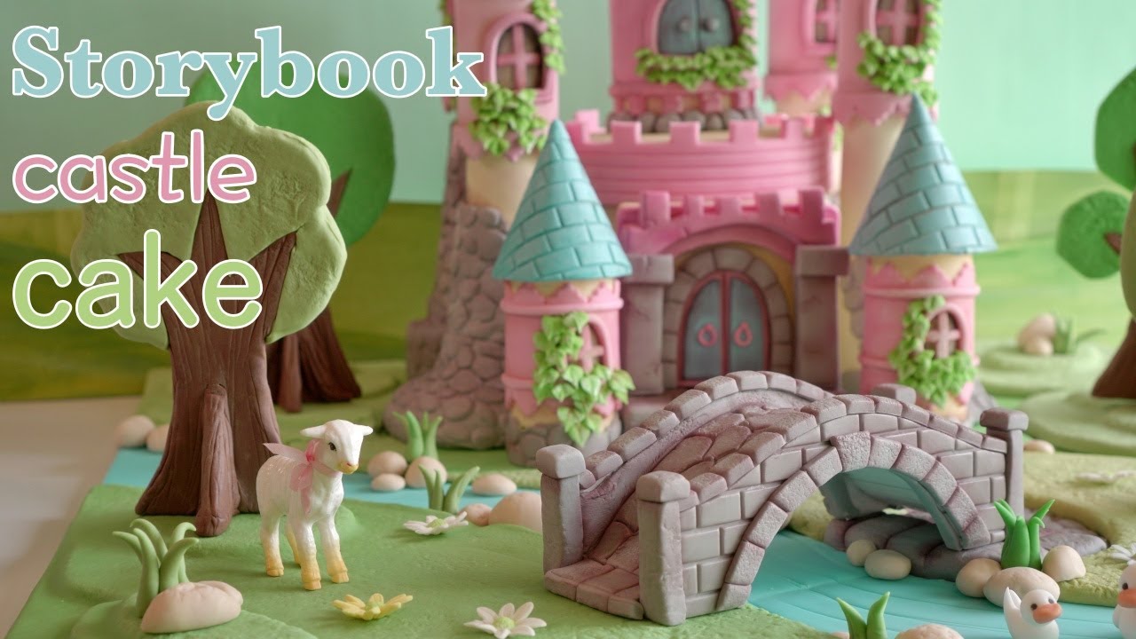 Story Book Castle Cake 동화속의 성케이크 🏰 ✨