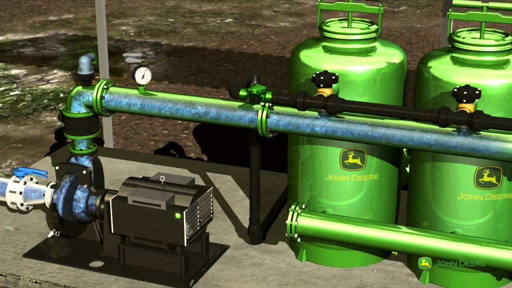 John Deere Water Irrigation System for open field SDI - Power Plastics bv