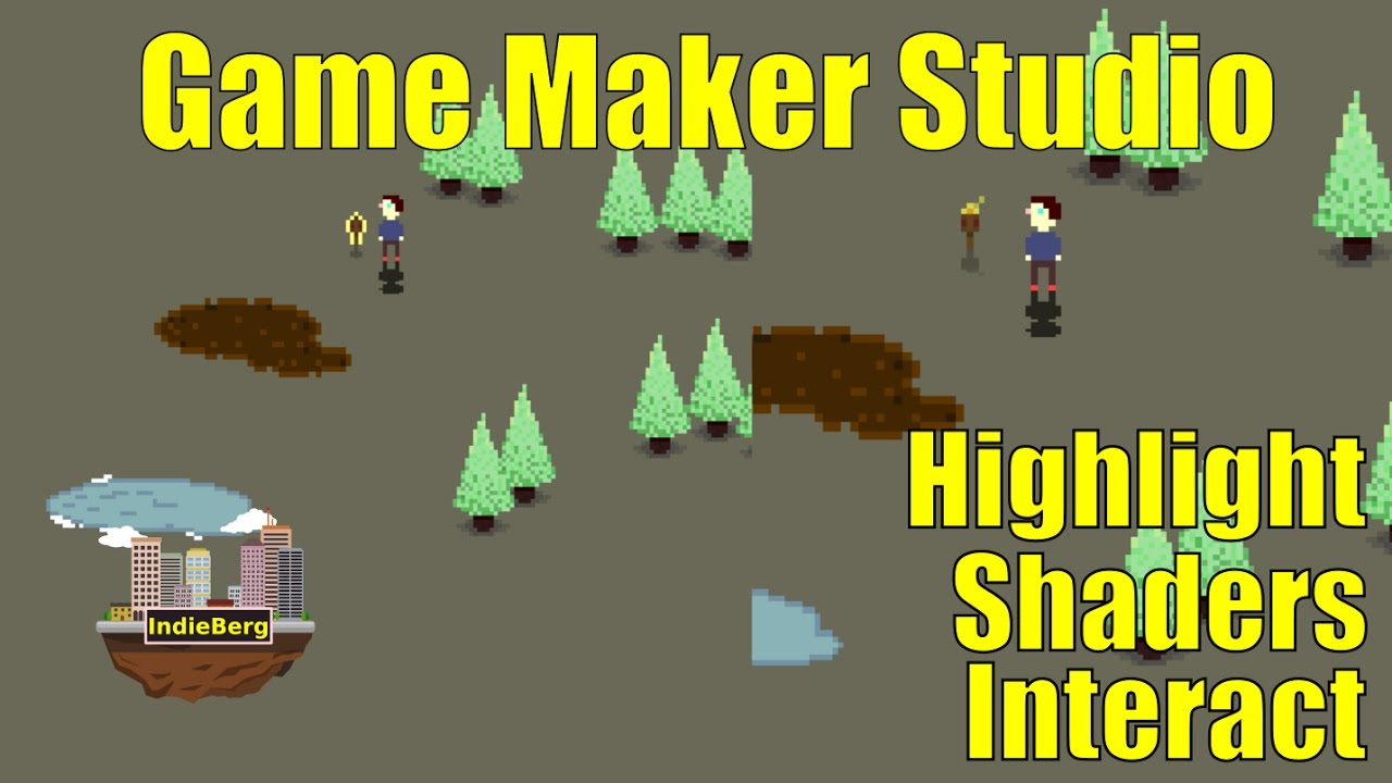 Interact with object - Highlight Shader - Game Maker Studio Tutorial [P9]
