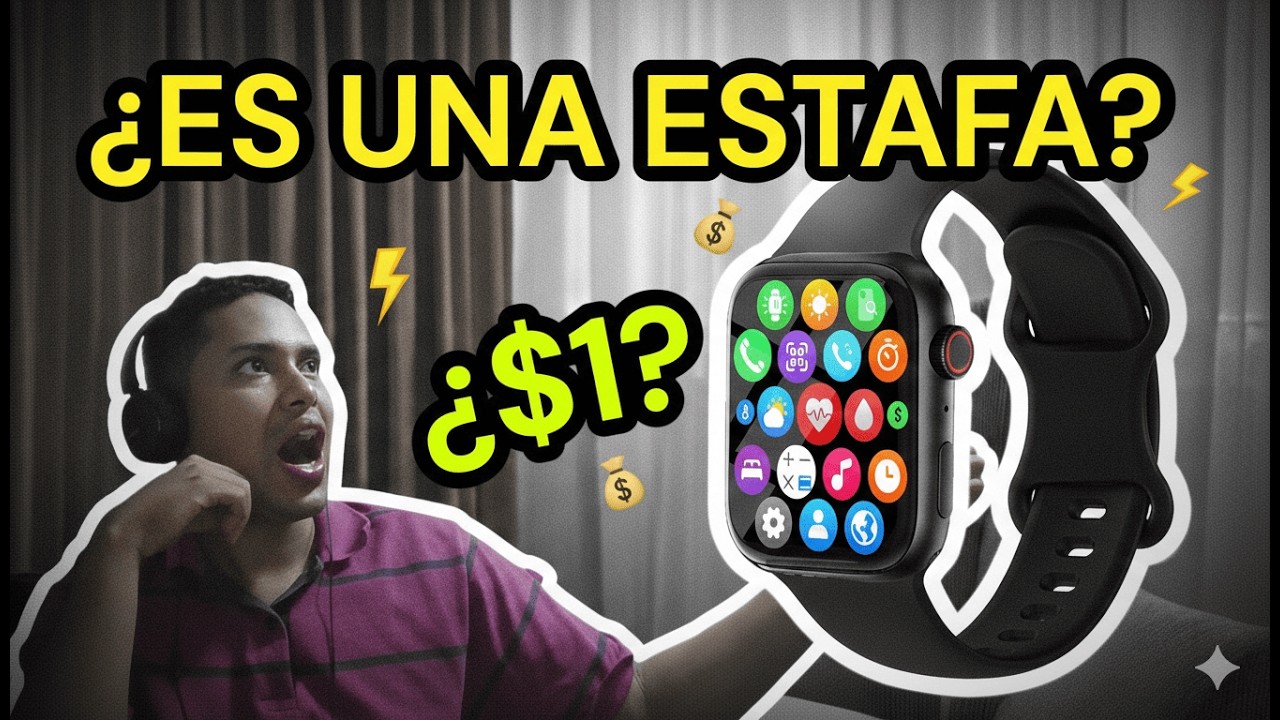 Compré el Smartwatch de $1 para que tú NO lo hagas... 💀