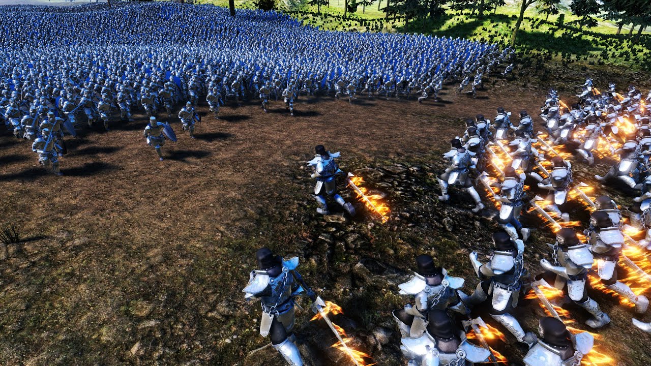 Medieval Siege to Evil Occupant Castle Ultimate Epic Battle Simulator UEBS