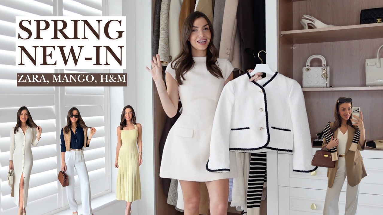 Новинки весны - покупки в Zara, Mango и H&M.