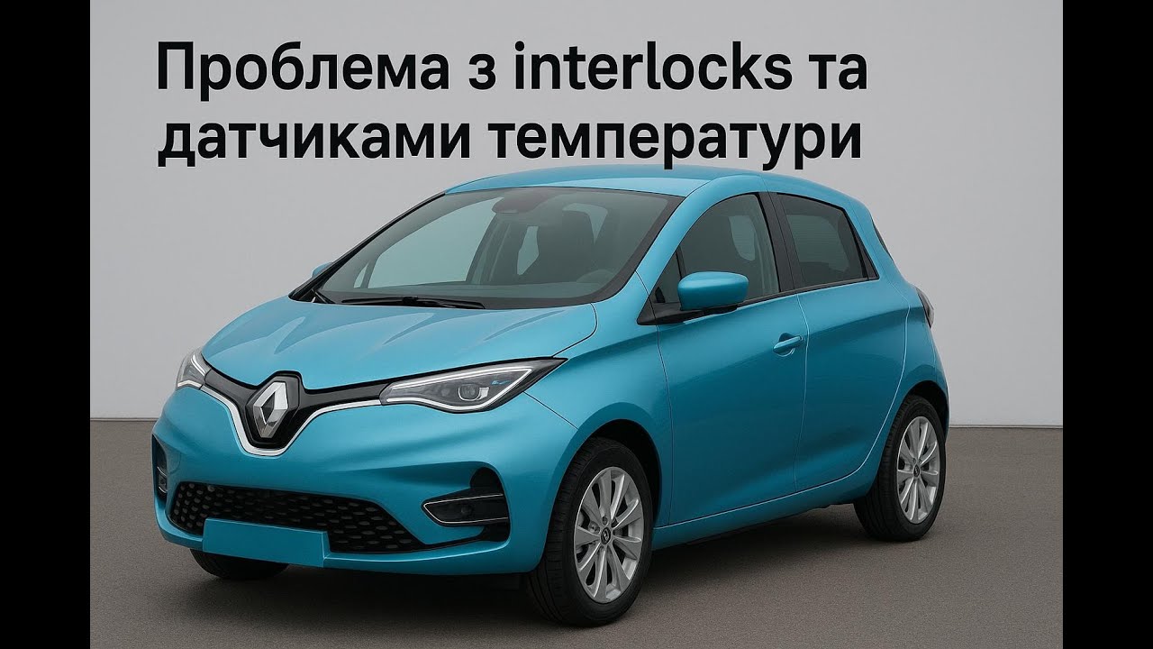 Renault Zoe- 2 автівкі, однакові проблеми
