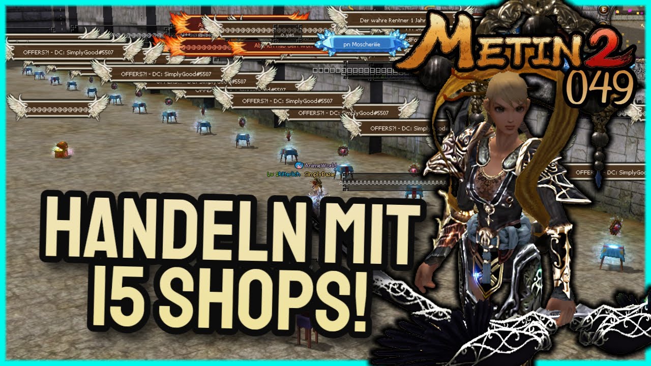 Metin2 DE 🦁 Tigerghost [ #049 ] 🦁 Handeln mit 15 Offlineshops!