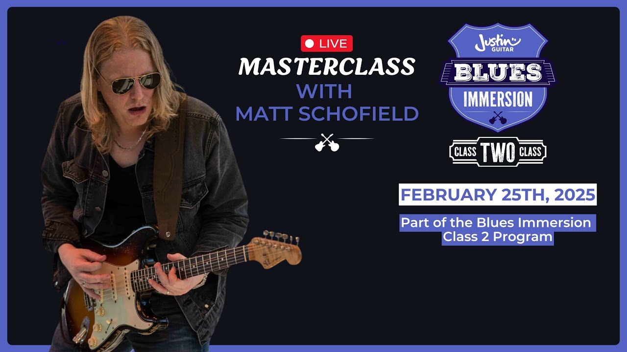 Blues with Justin invites Matt Schofield