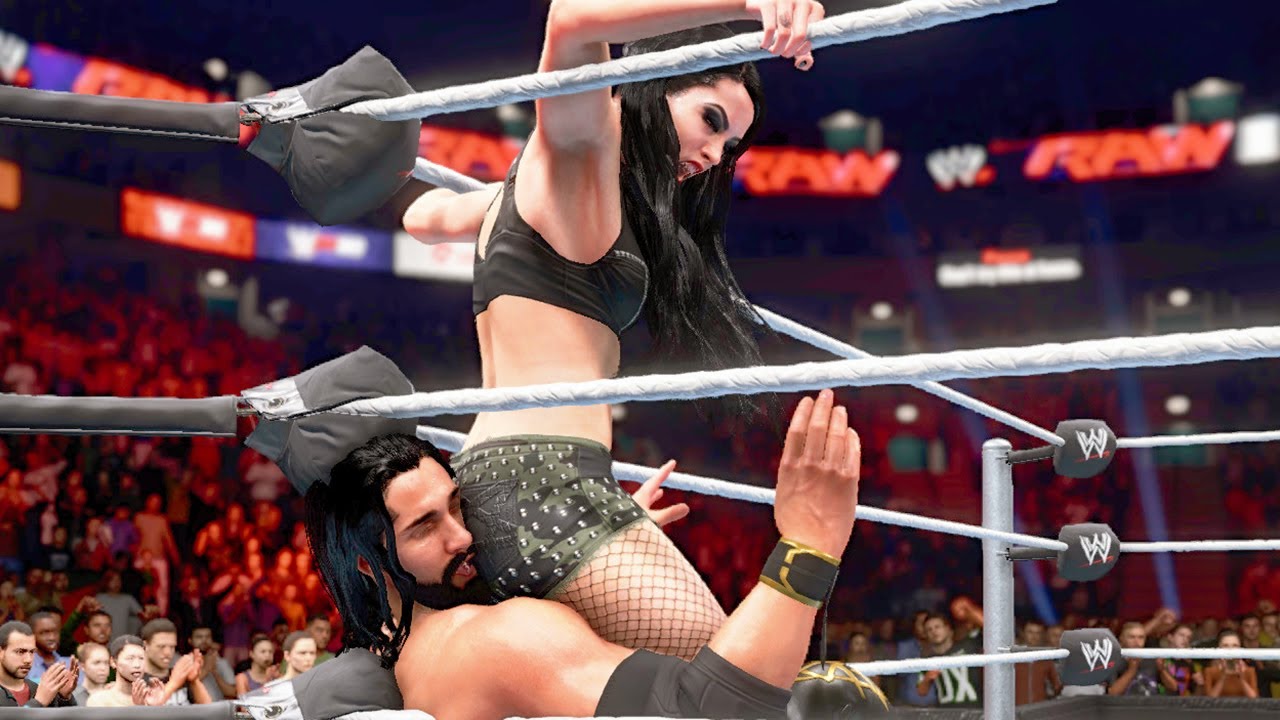 WWE 2K20: Paige vs Seth Rollins 1, Intergender Wrestling