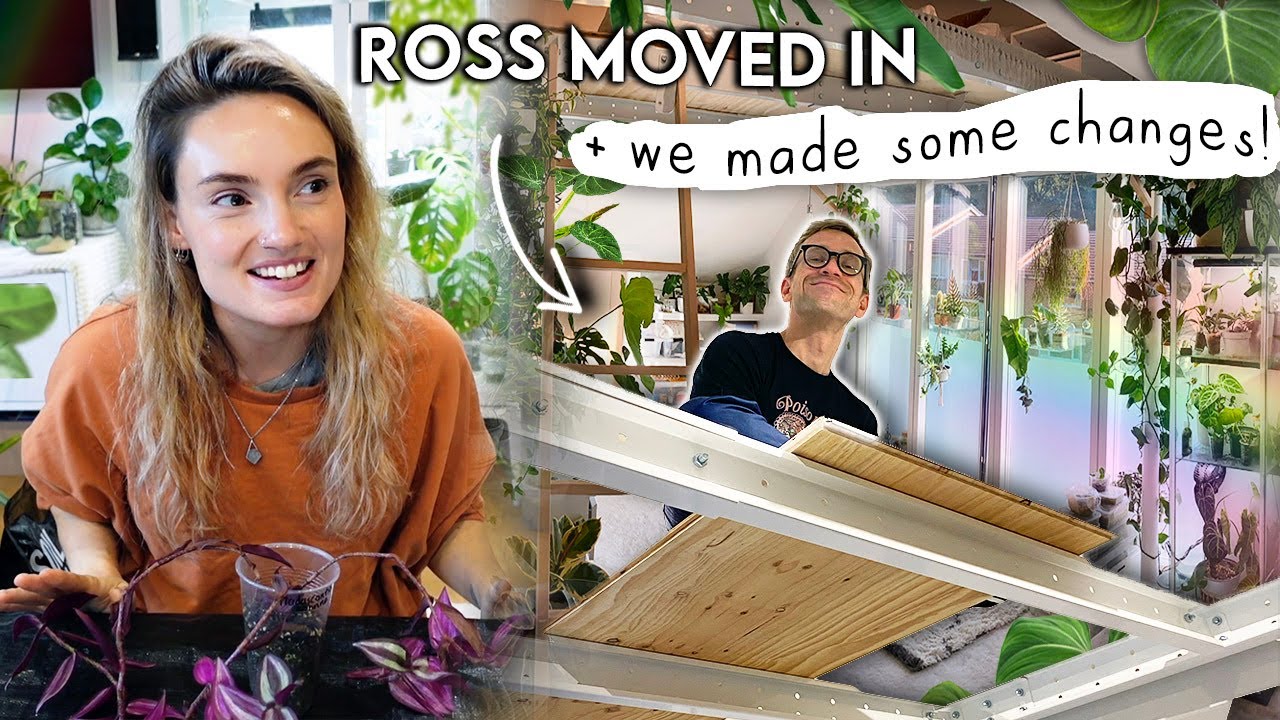 Ross moved in.