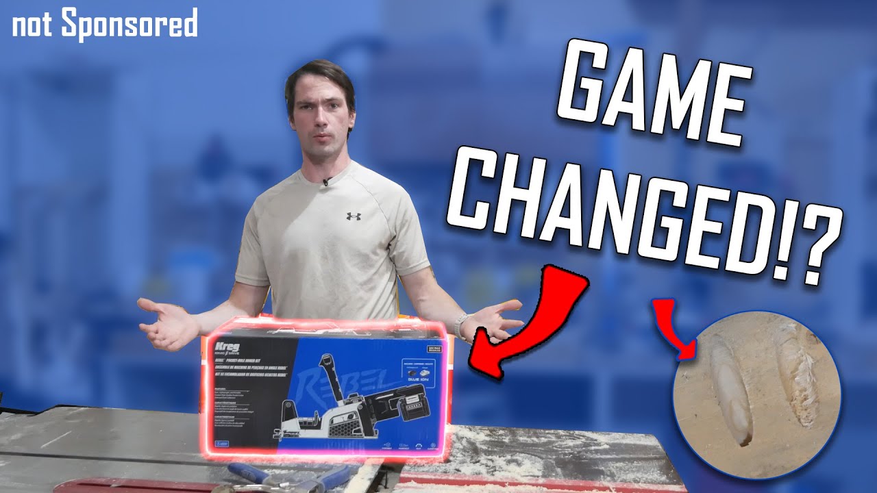 This new Kreg pocket hole machine just changed everything