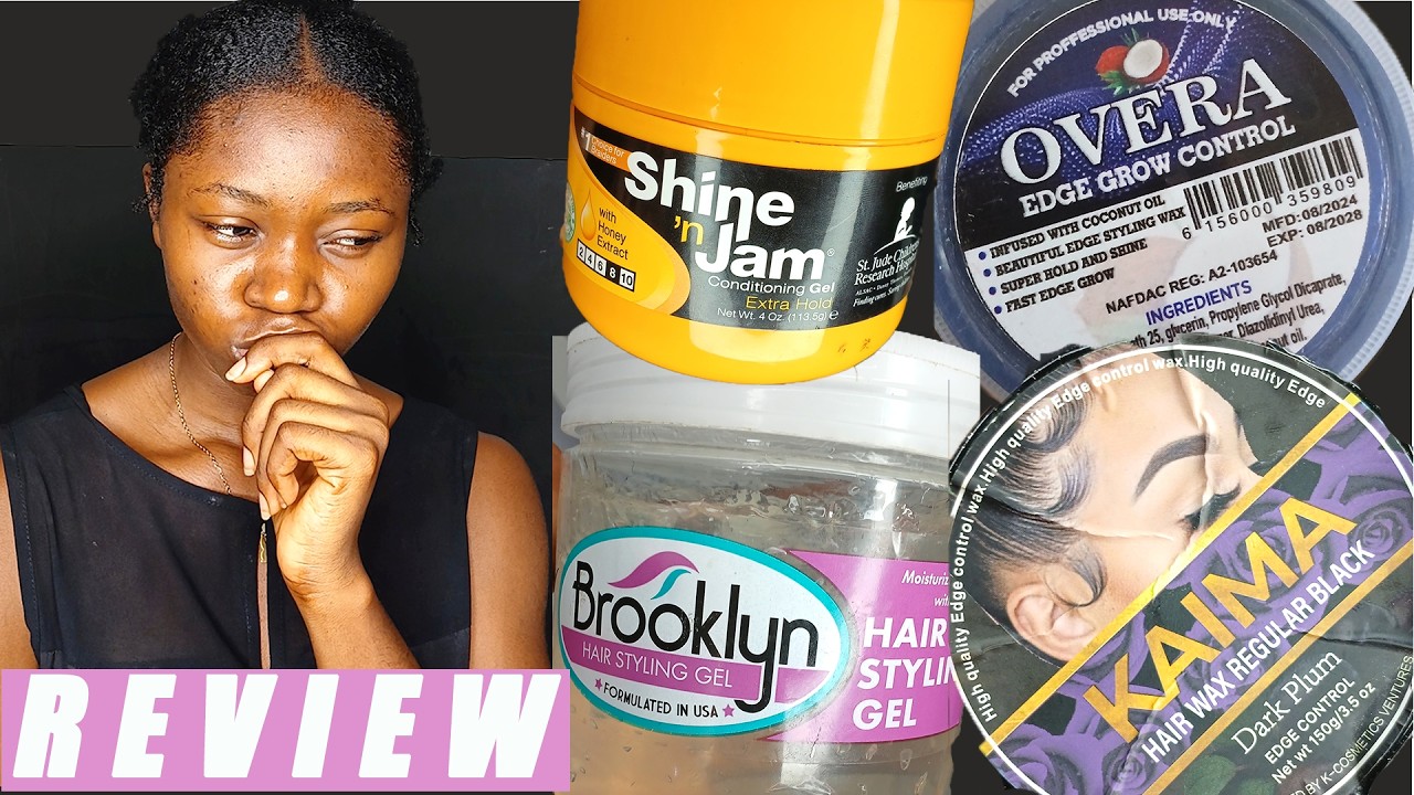 Best Gel Reviews You Must Not Miss| Slick Down Gel for 4c Hair