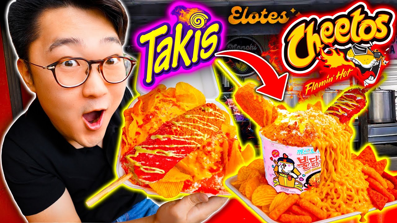 ESQUITES y ELOTES con RAMEN COREANO - A BUEN PRECIO