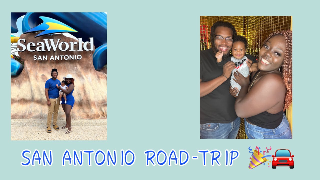 SAN ANTONIO VLOG/SEAWORLD 🐠 💙💕‼️