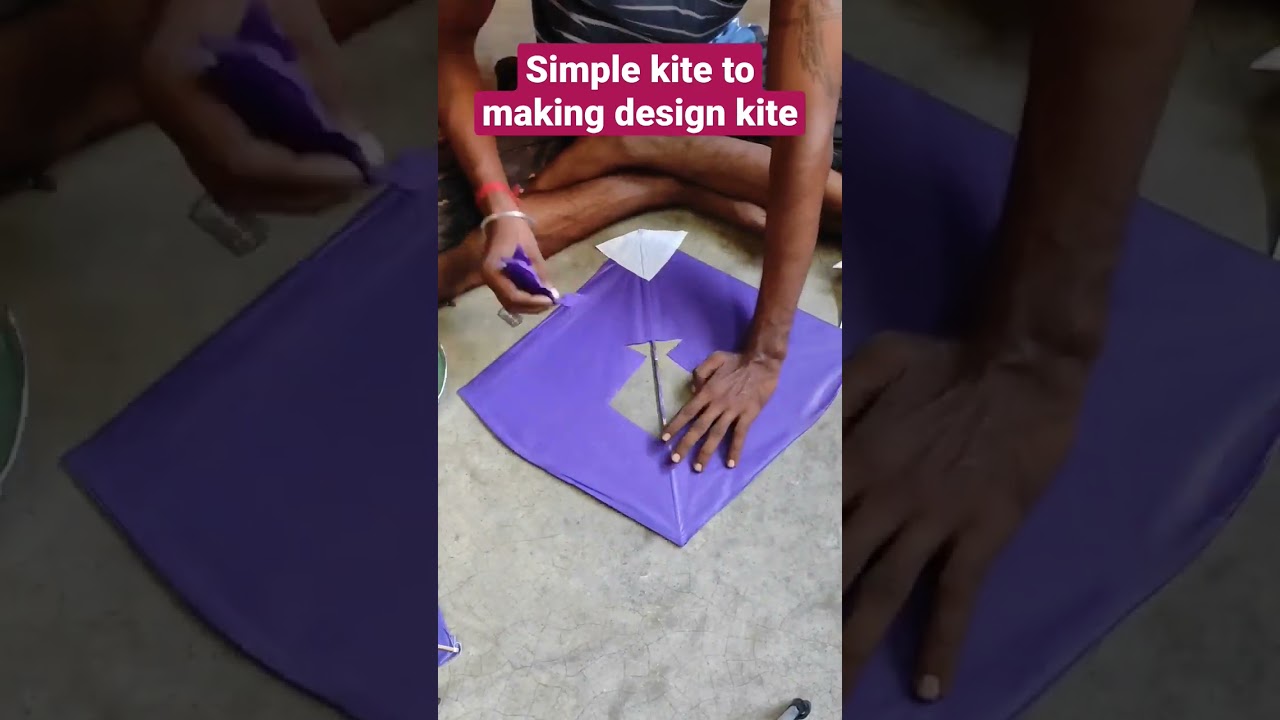 single colour kite ko design banana sikhe aur mere channel ko subscribe #kiteshorts #kite