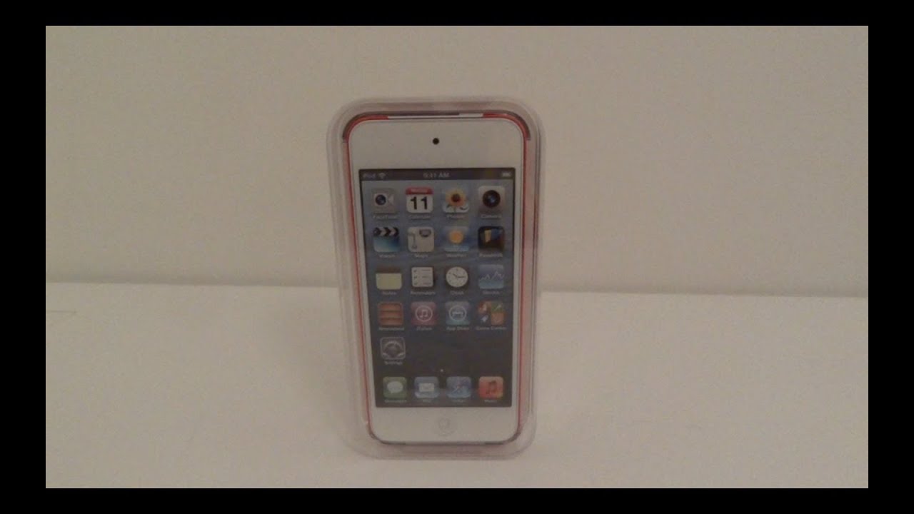 Unboxed : Apple iPod touch 5G 32 GB ((PRODUCT) RED)