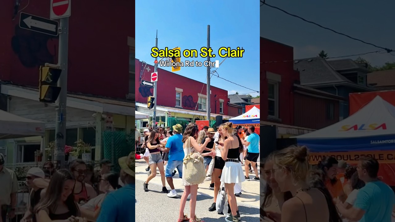Things to do in Toronto this weekend: Salsa on St. Clair another fun summer street festival #toronto