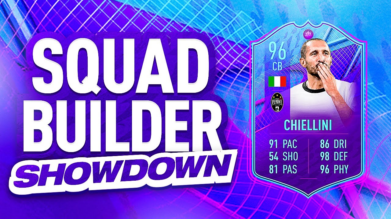 Fifa 22 Squad Builder Showdown!!! END OF AN ERA CHIELLINI!!!