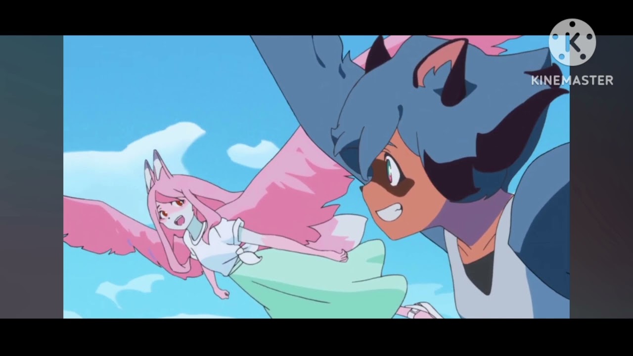 映画トップガン+アニメBNA ビーエヌエーテイクオフ風BGM日渡なずなと影森みちるでアニマシティの空を駆け抜ける