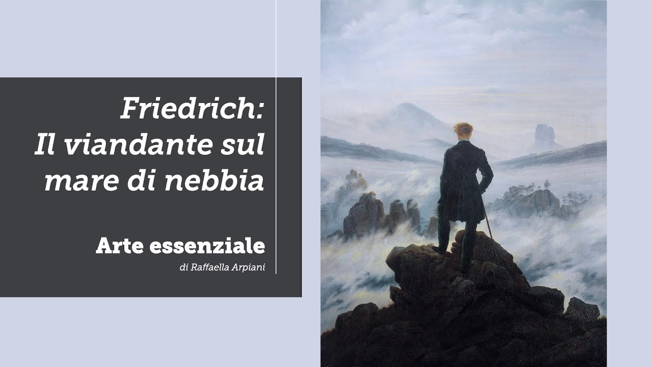 Il viandante sul mare di nebbia - Friedrich