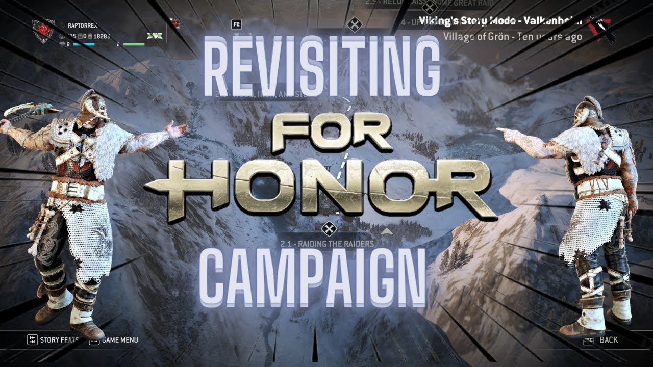 REVISITING THE FOR HONOR CAMPAIGN [Vikings]