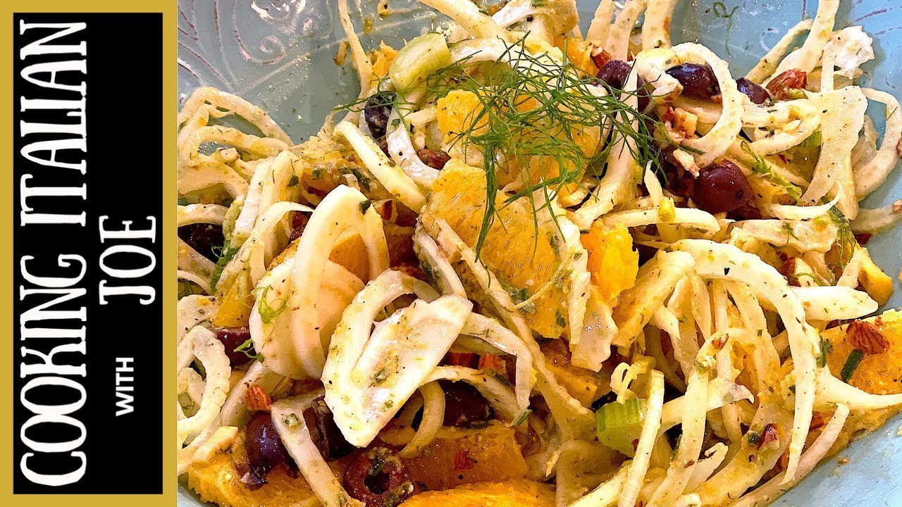 Fennel Salad and Oranges | Cooking Italian with Joe