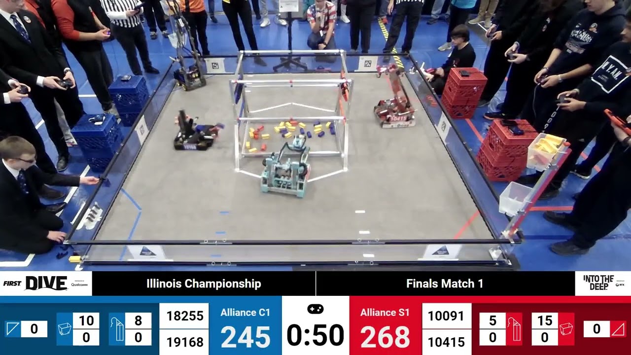 Finals Playoff Match 1 - Illinois FTC Championship 2025