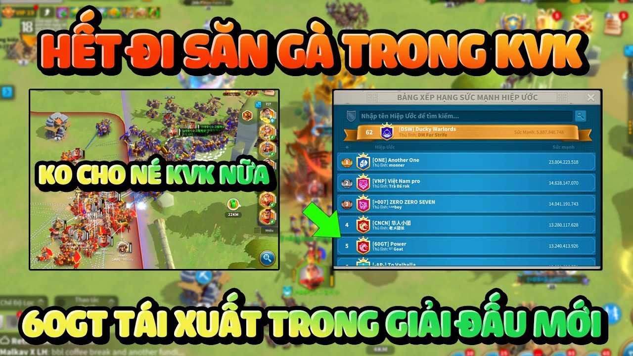 Hết Đi H&agrave;nh Kingdom Yếu Hơn Với Cơ Chế Mới - Si&ecirc;u Hiệp Ước To&agrave;n Qu&aacute;i Vật Pow KHỦNG Rise of Kingdoms