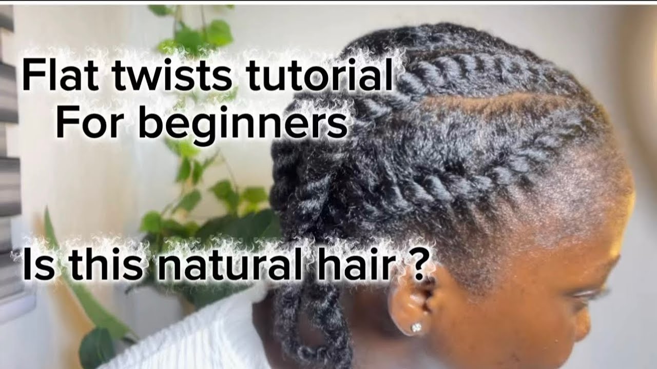 Easy Flat Twist Tutorial for Beginners | Step-by-Step Natural Hair Guide