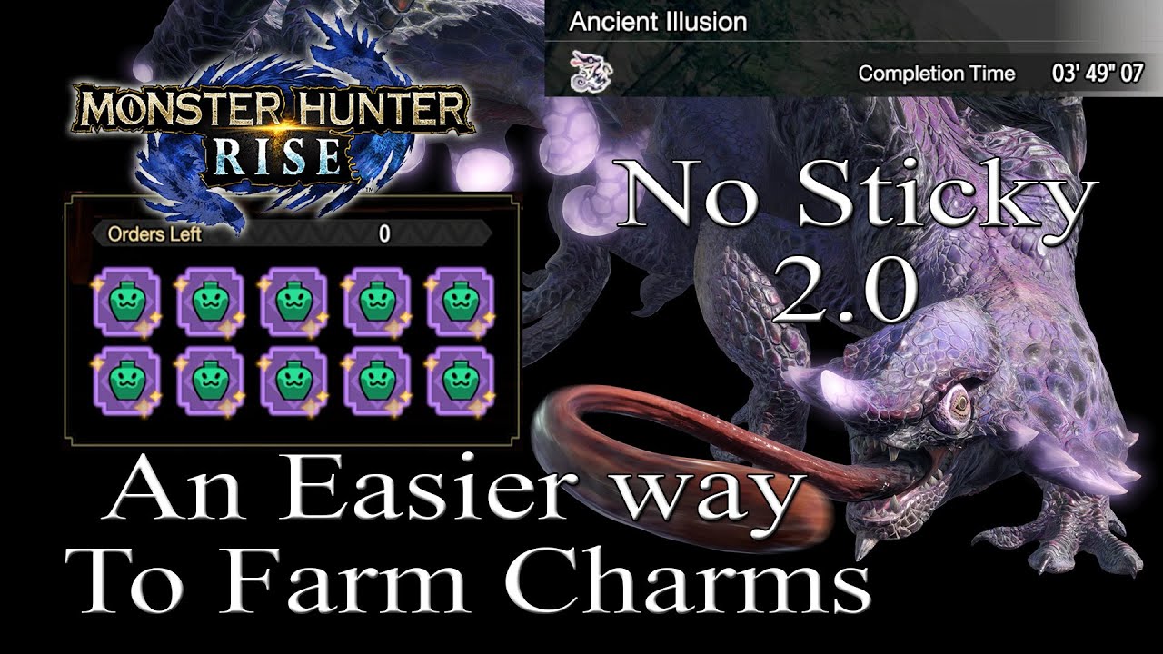 Monster Hunter Rise Charm Farming