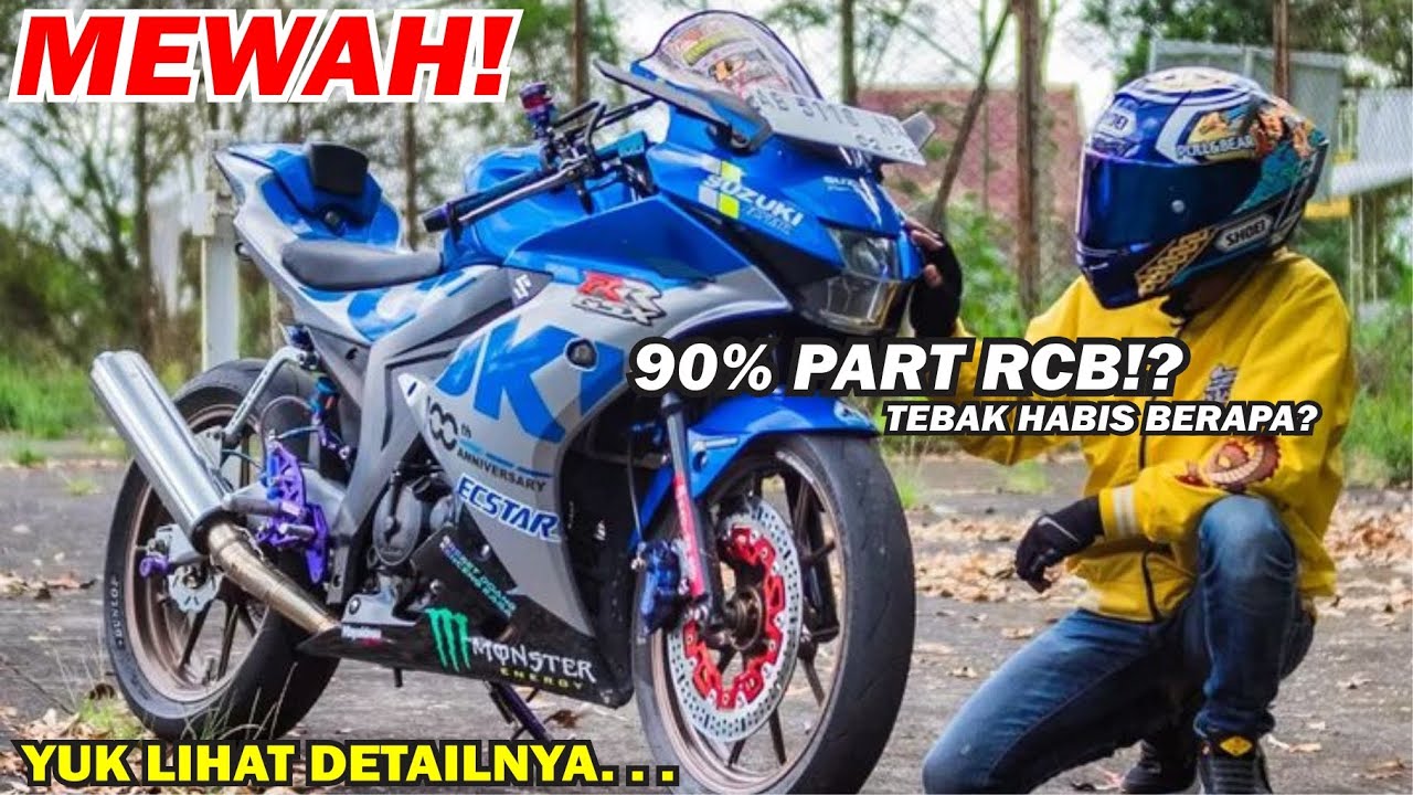 REVIEW MODIFIKASI GSX-R150 2018 MEWAH! 