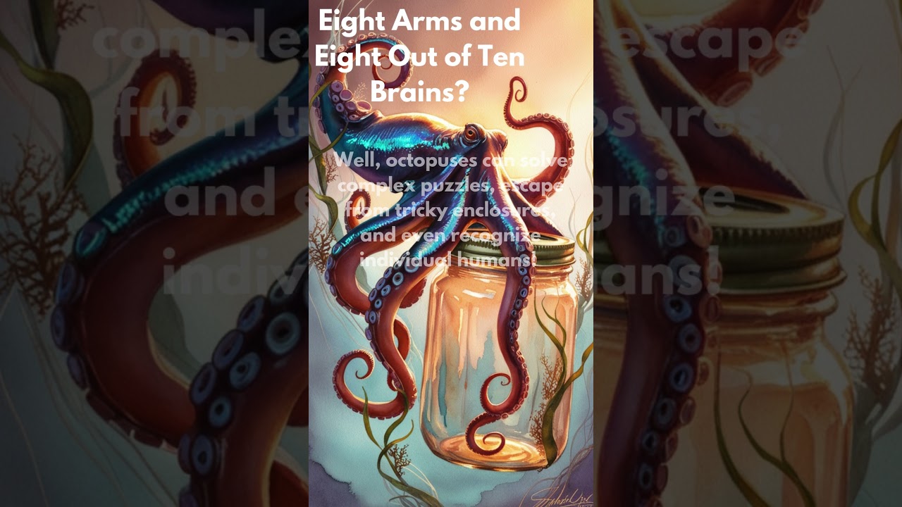 Eight Arms and Eight Out of Ten Brains?