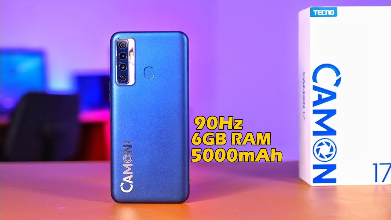 رسميا Tecno Camon 17 - هاتف اقتصادي بشاشه 90 هرتز