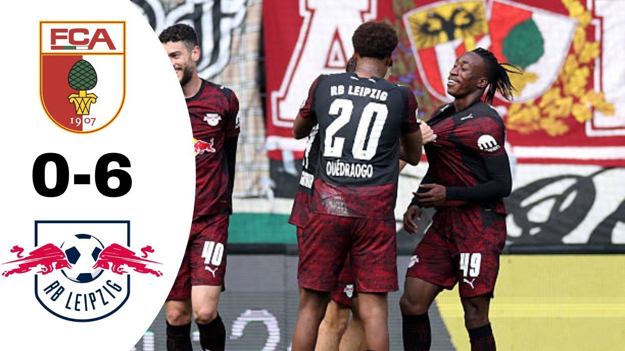 FC Augsburg 0-6 RB Leipzig Highlights | Bundesliga 2025/2026